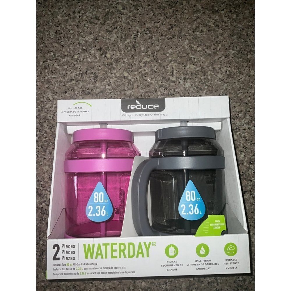 2‎ pack Water Bottles Mugs